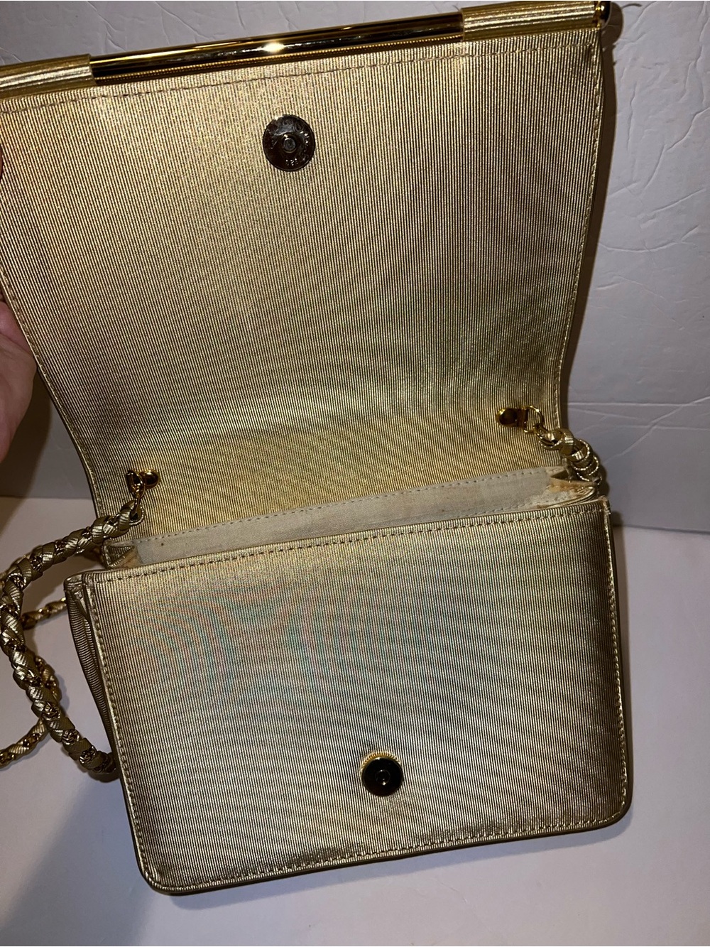 Vintage Elephant Golden Crossbody Bag - Picture 5 of 11